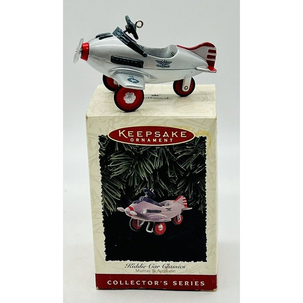 Hallmark‎ Keepsake 1996 Kiddie Car Classics Murray Airplane Christmas Ornament